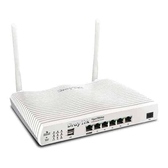 DrayTek Vigor 2866AX GFast/DSL Ethernet Multi WAN Firewall VPN Router